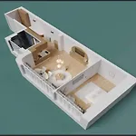 Chic - 1br 4p - Republique Appartamento