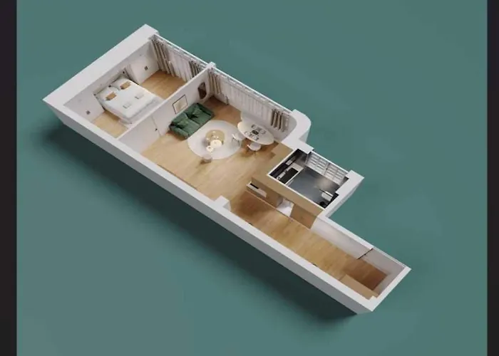 Chic - 1br 4p - Republique Apartmán
